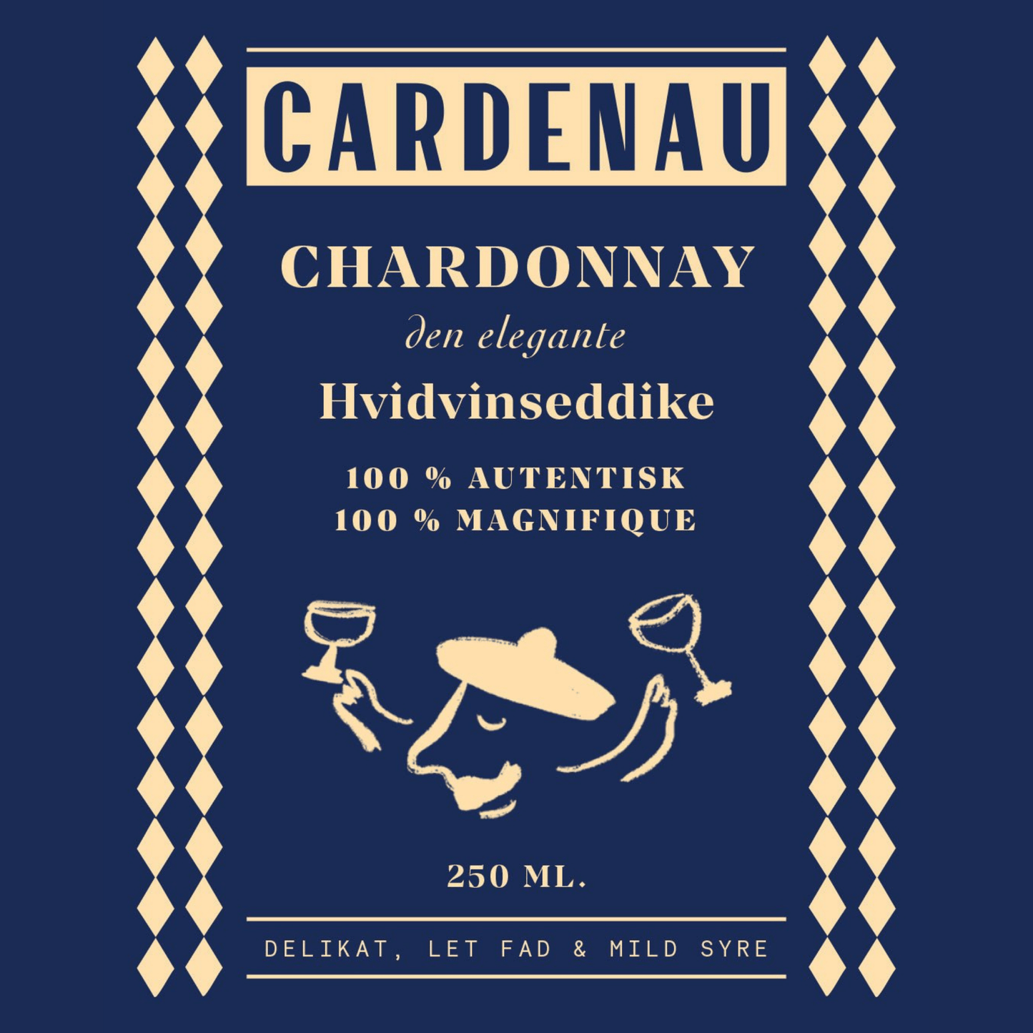 CARDENAU - Chardonnay Hvidvinseddike - Eddike
