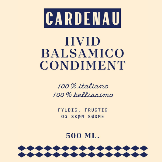 CARDENAU - Hvid Balsamico - Eddike