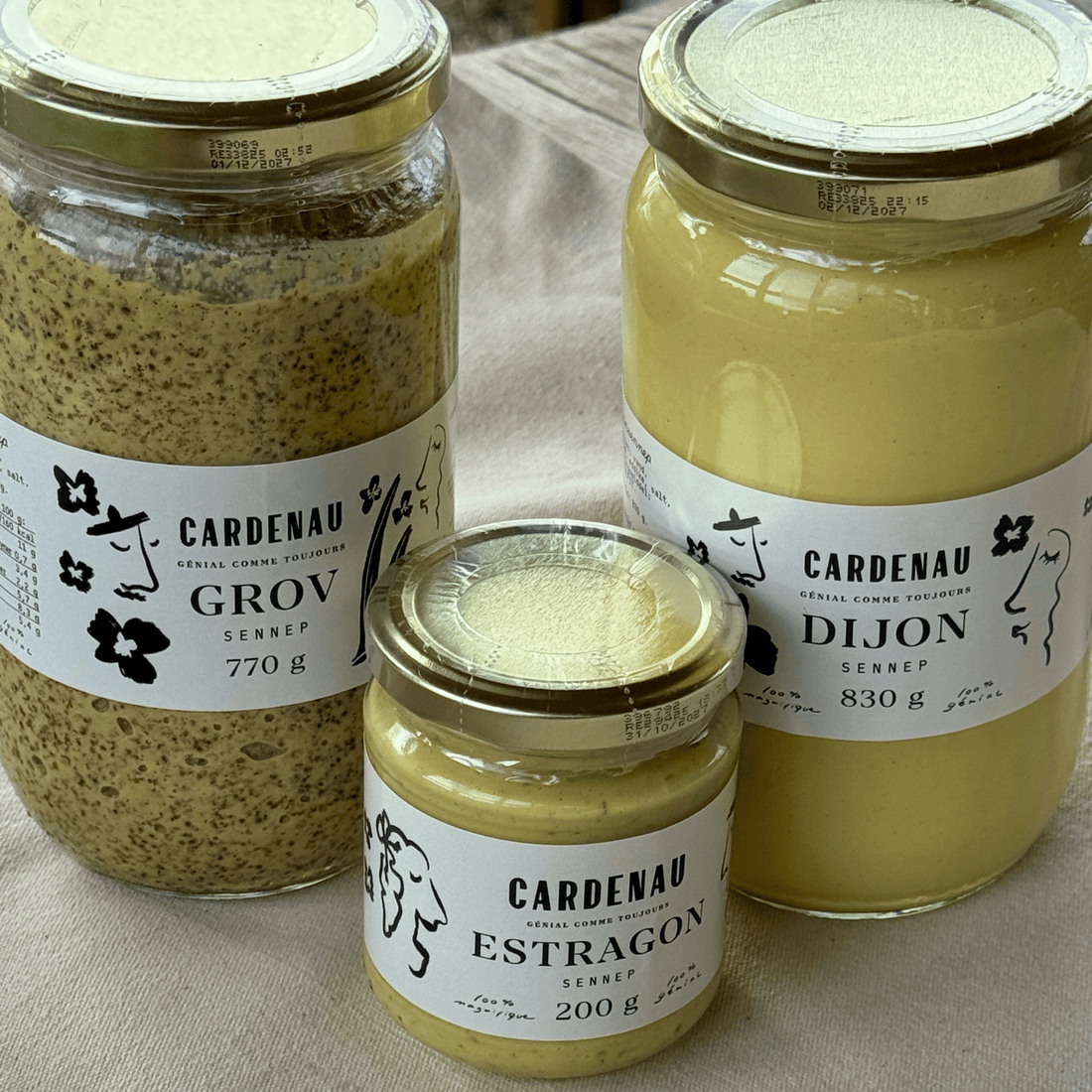 Sådan bruger du sennep - CARDENAU