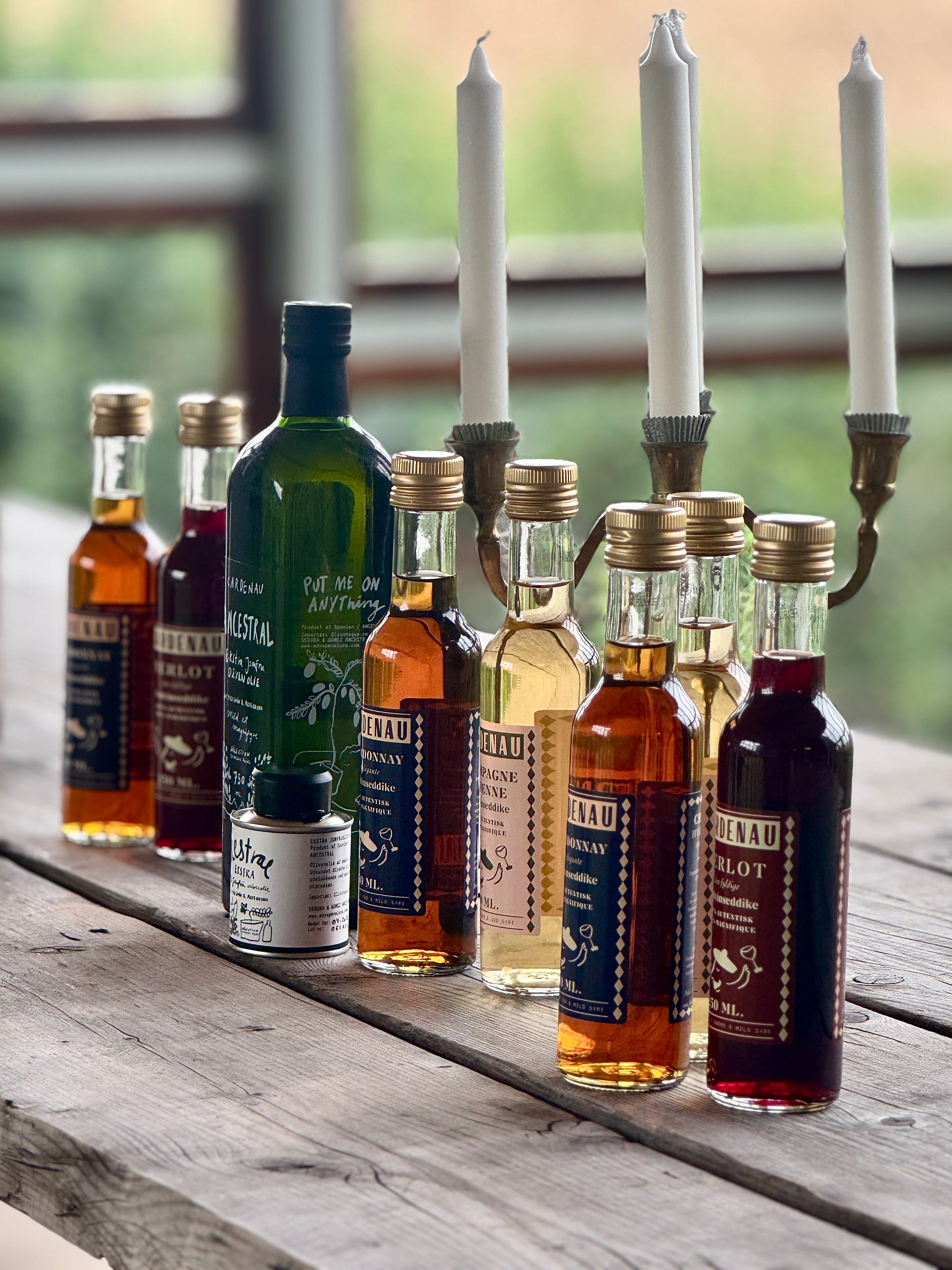 Et udvalg af produkter fra CARDENAU