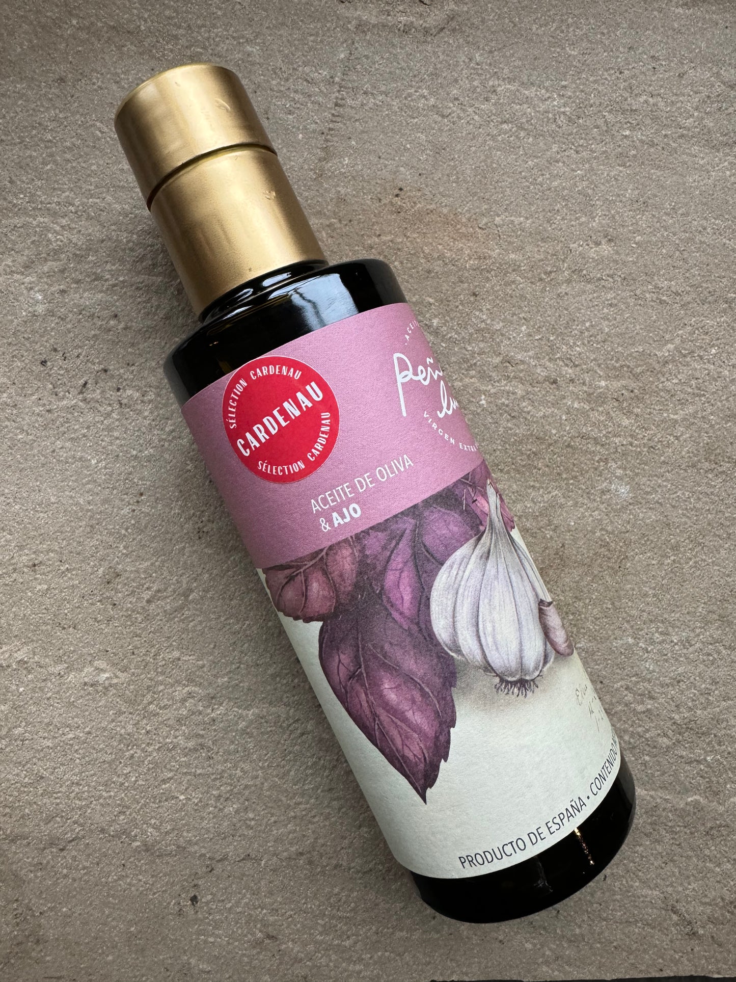Huile d'olive à l'ail 250ml