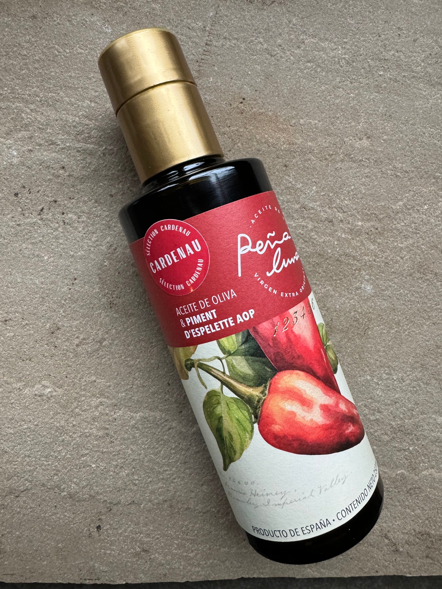 Huile d'olive au piment d'Espelette 250ml
