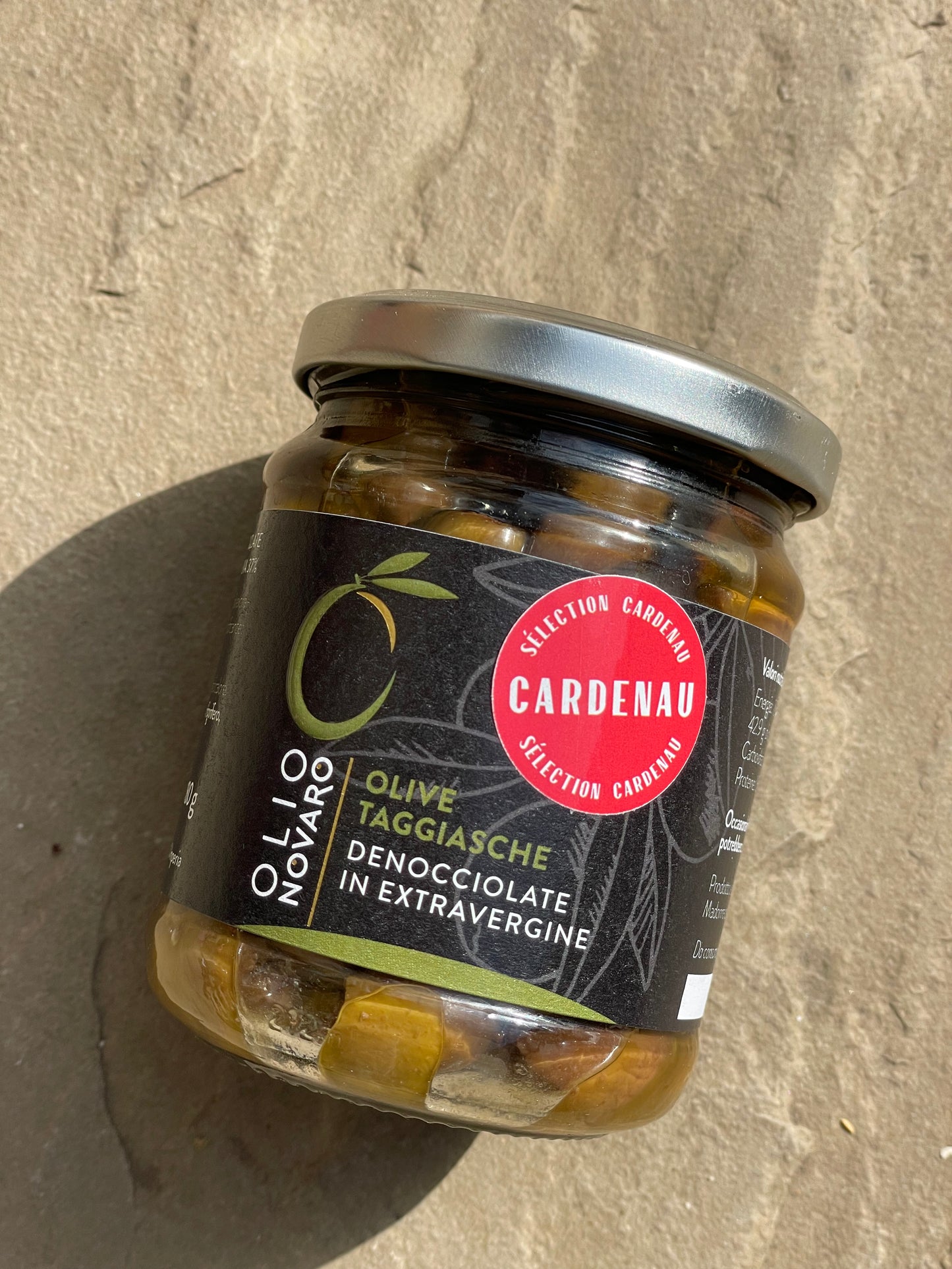 Taggiasche oliven uden sten - CARDENAU