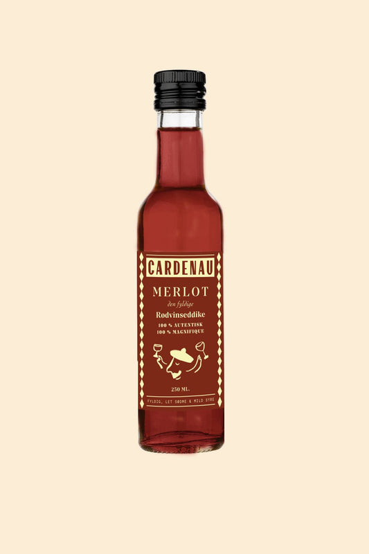 CARDENAU - CARDENAU Merlot Rødvinseddike – 250 ml - Eddike