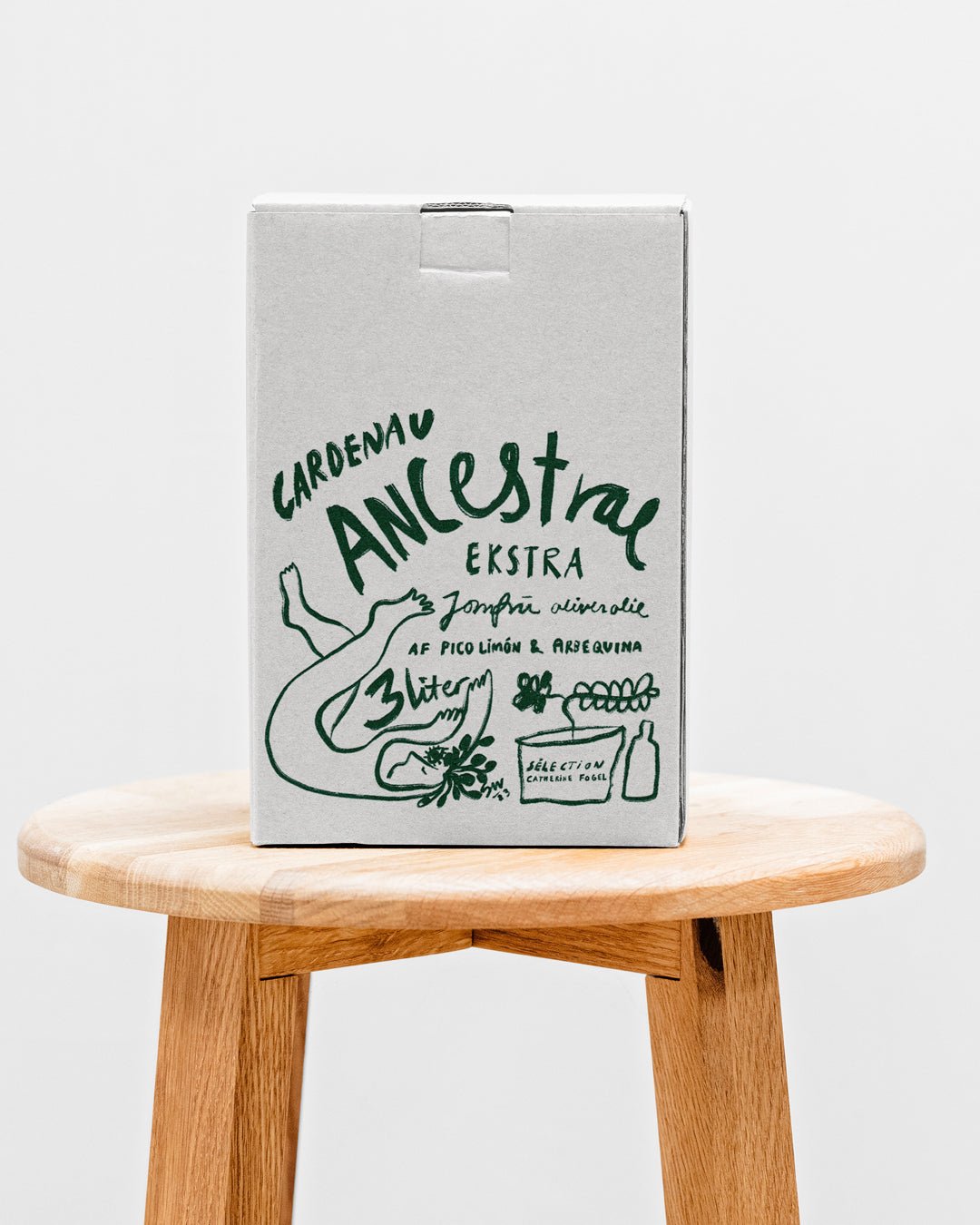 CARDENAU - CARDENAU Økologisk "Ancestral" Ekstra Jomfruolivenolie – 3 liter Bag - in - Box - Olivenolie