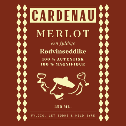 CARDENAU - Merlot Rødvinseddike - Eddike
